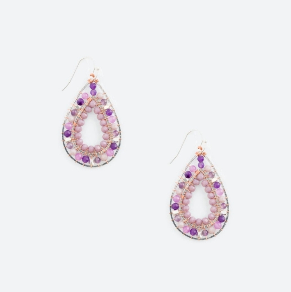 Nakamol Jakar Teardrop Earring